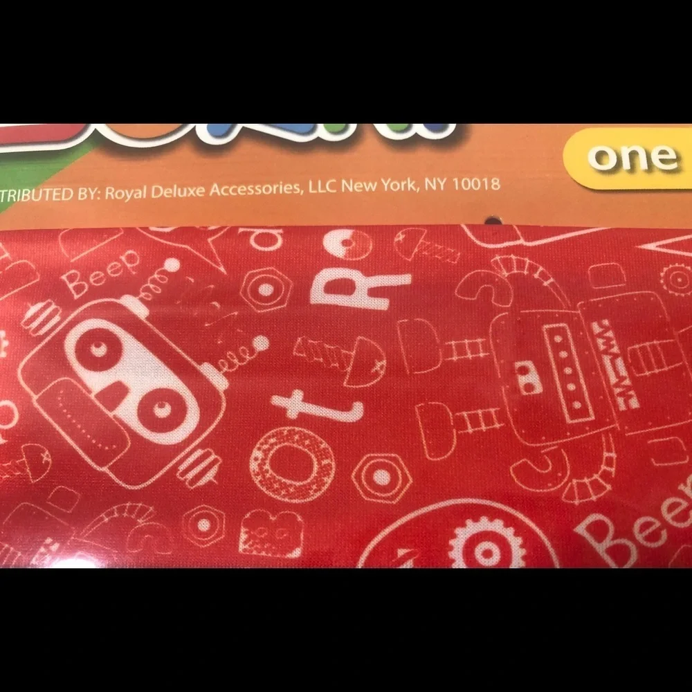 Multi-use Robot kids scarf
